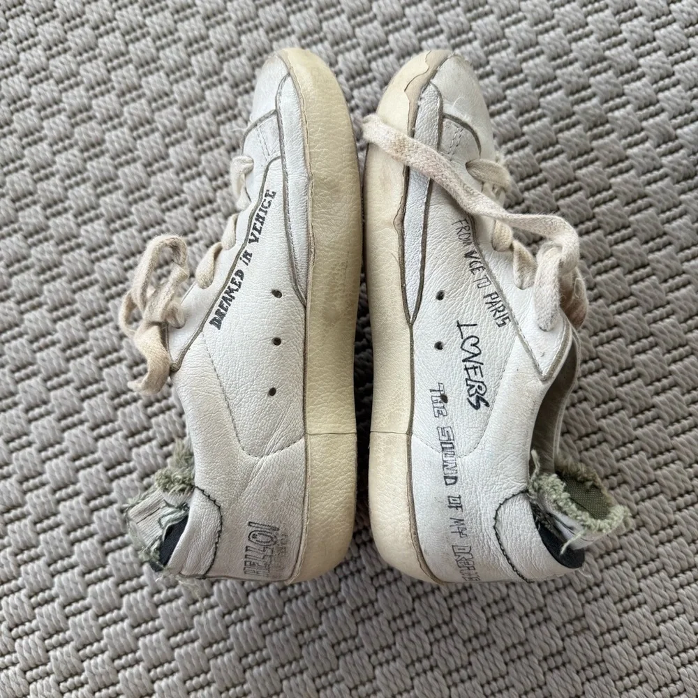Golden Goose kids superstar sneakers